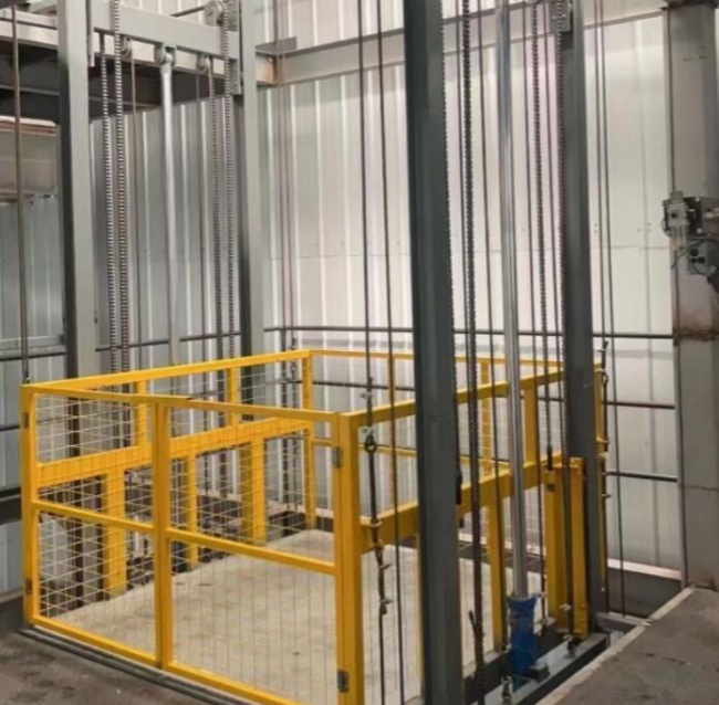 河北导轨式升降机一般加工周期